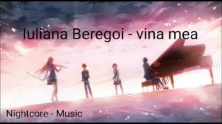 Iuliana Beregoi - vina mea Nightcore