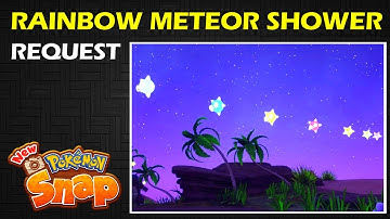 Rainbow Meteor Shower: Minior 4 Star Request | Sweltering Sands | New Pokemon Snap Guide