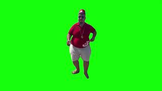 Fat Man Belly Dance “Drrr Severi Dom Dom Yes Yes” (Green Screen Meme)