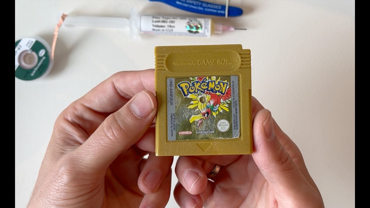 Gameboy Battery Repair Pokemon Gold