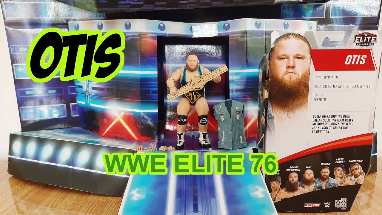 THẠCH PT - REVIEW MÔ HÌNH WWE OTIS - ELITE 76 ACTION FIGURE