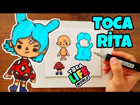 How to Draw Rita  Toca Boca 