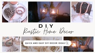 Quick & Easy DIY Boho Decor Ideas | Transform Your Space with Budget-Friendly Boho Crafts