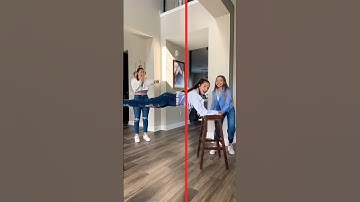 She’s FLYING! 😱😂 (Fireboy DML Peru - Scan filter challenge) | Triple Charm #shorts#viral #trending