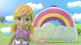 Nouvelle série 3D! | Jeux arc en Ciel 🌈Petites Aventures au Soleil | Polly Pocket France screenshot 2