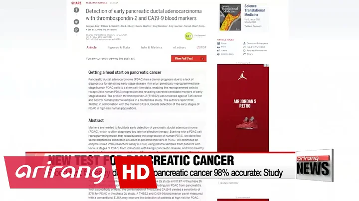 New blood test for early detection of pancreatic cancer with 98% accuracy: Study