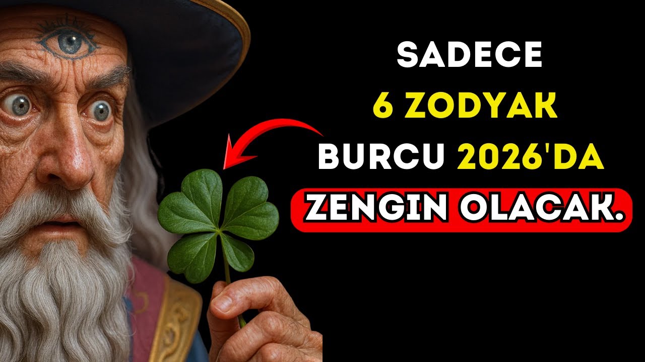 Nostradamus öngördü: Sadece 6 Zodyak Burcu 2026'da Zengin Olacak.