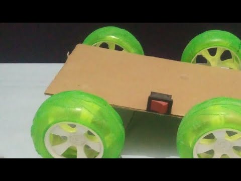 Remote Control Car Science Project DIY RC Car with DC Motor | Remote Control Car Making at Home | Science ...