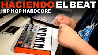 Haciendo un beat RAP HARDCORE con Akai MPK Mini Mk2 Ep31