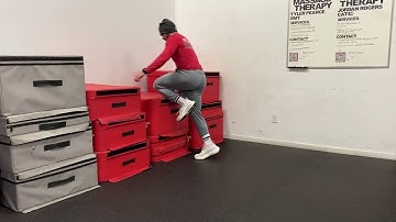 Split Stance Depth Drop