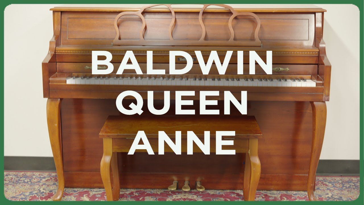 ぴあの Baldwin 629 Console Upright Piano | Queen Anne Cherry | SN