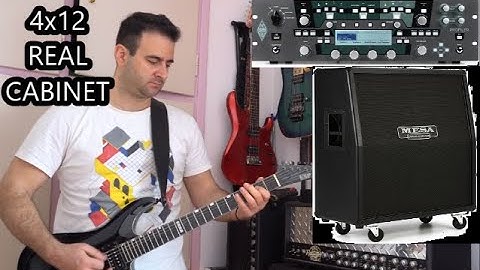 Kemper -Tube Poweramp - Mesa boogie 4x12 OS (Real cabinet)