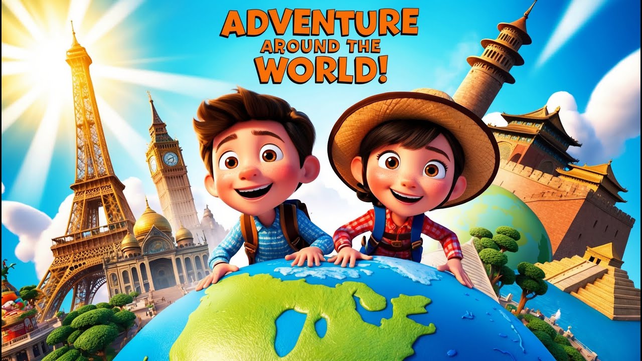 Watch Adventure Around the World! | Fun Travel Song for Kids on YouTube Watch Adventure Around the World! | Fun Travel Song for Kids on YouTube