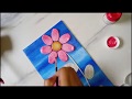 3d clay flower painting shilpkar clay mural painting for beginners  easy 3d clay art painting