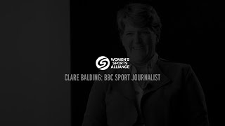 Clare Balding | BBC Sport Journalist | A Women's Sports Alliance Interview Profile