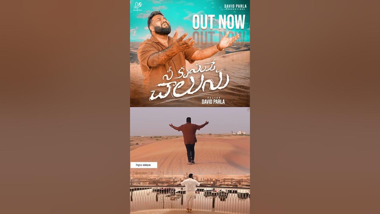 Check out this meaningful song based on prodigal son  🙌🏼 -#neekrupayechalunu #davidparla