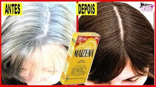 Cabelo Branco Fica Preto Sem Química e Sem Tinta – Escurece os Fios, Alisa e Faz Crescer