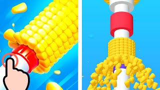 OnPipe - Cut Pipe Popcorn Run - All Levels iOS Android GamePlay screenshot 4