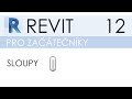 Revit Začátečníci 12 - Sloupy - Nakloněné, na osy,...