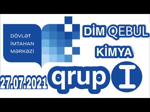 kimya qəbul blok 1 ( 27.07.2021 )