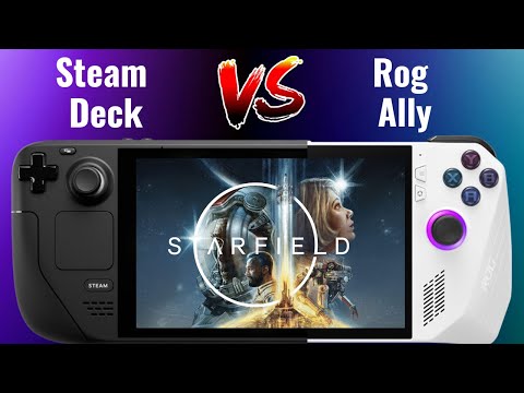 Starfield | Steam Deck Vs ROG Ally