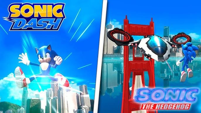 Sonic Dash - Movie Tails Gameplay 