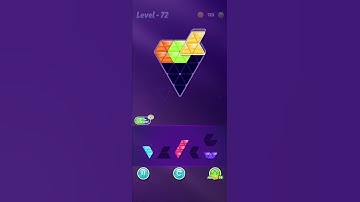 Block!Triangle puzzle:Tangram⬅️Level 72 Mania6
