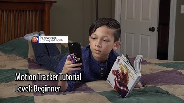 Introduction to Motion Tracking - Part 1