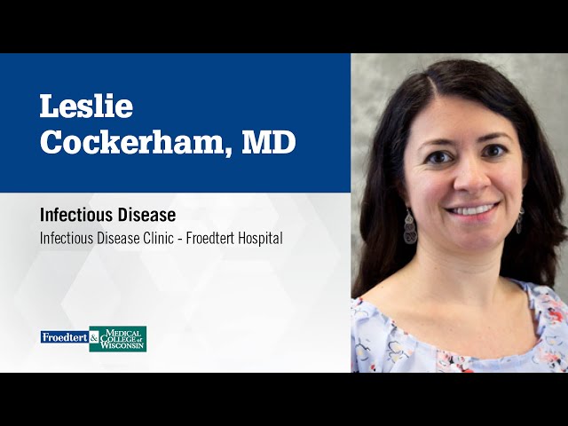 Watch Dr. Leslie Cockerham, infectious disease specialist on YouTube.