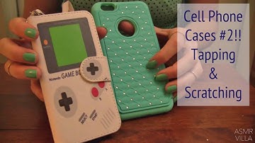 ASMR * Cell Phone Cases Pt 2 * Fast Tapping & Scratching * No Talking * ASMRVilla