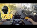 BELO FIM DE TARDE EM SANTOS - MOTOVLOG F750GS