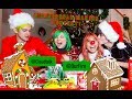 MAKING GINGERBREAD HOUSES! w/ OUR FIRE + CLOUDTALK *XMAS CHALLENGE*