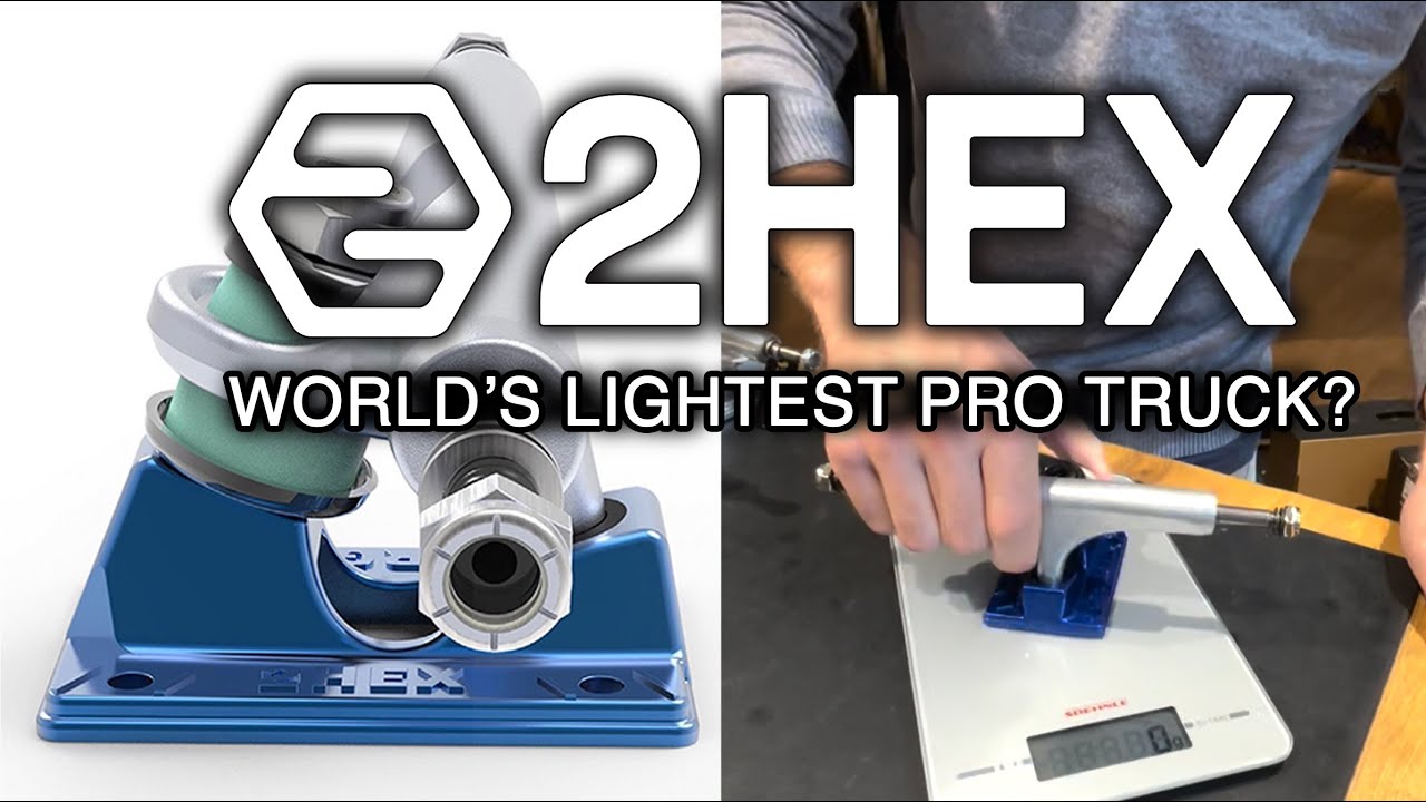 Did we just create the world's lightest skateboard truck? YouTube