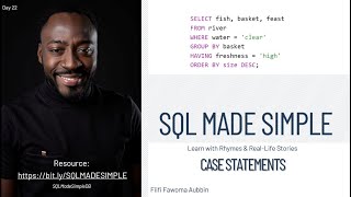 Day 22 - SQL CASE Statements Made Simple