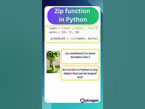 What does the Zip function do in python ? | Learn Python - YouTube