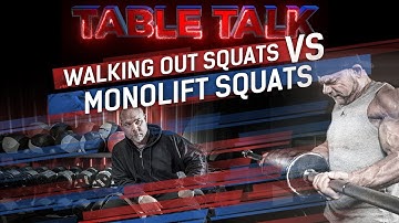 Monolift Squats vs Walking Out Squats | elitefts.com