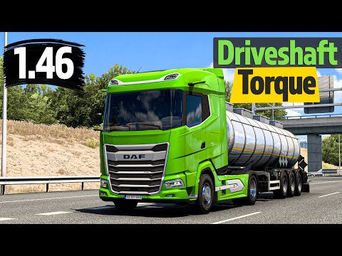 ETS 2 | 1.46 Güncellemesi Driveshaft Torque, Kimyasal Tankerler ve dahası...