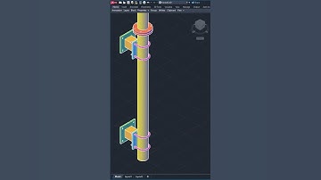 #autocad _9 | Flatshot - 3d to 2d  |  short