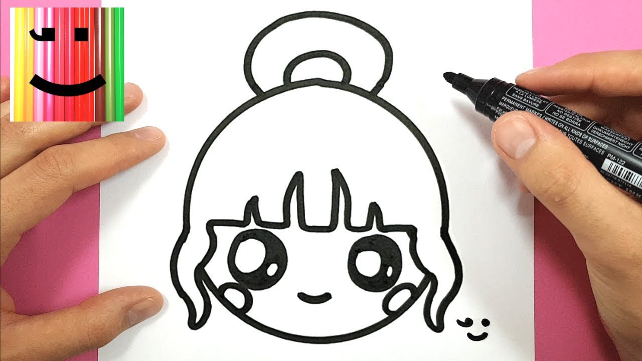 How To Draw A Cute Girl Easily