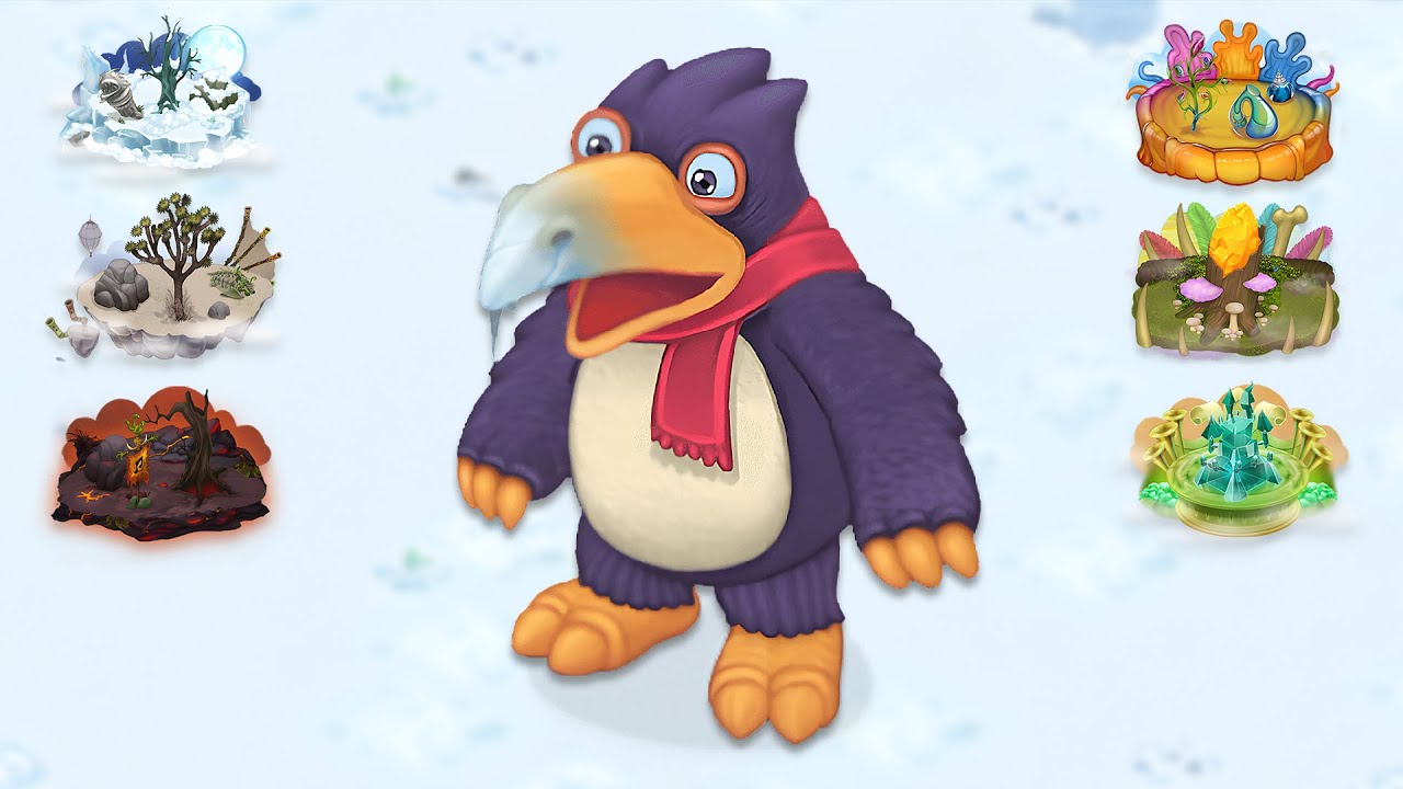 Pango - All Monster Sounds & Animations (My Singing Monsters