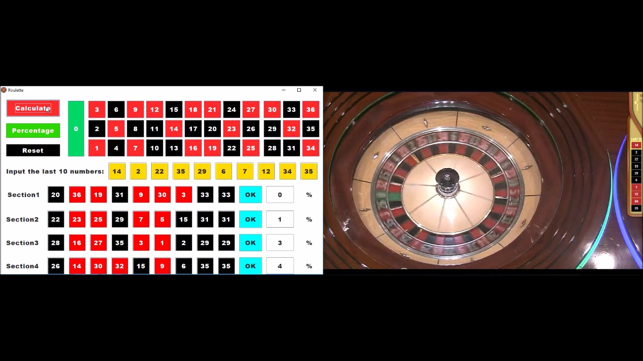 Roulette Sections YouTube
