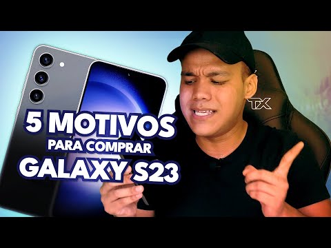 5 MOTIVOS para você COMPRAR O GALAXY S23 em 2024 - PODEROSO e COMPACTO! SAMSUNG