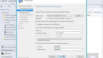 20696 Demo46 Creating And Modifying A Task Sequence To Deploy An Existing Image