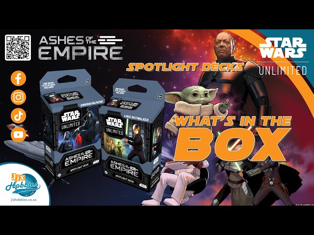 Jixhobbies | Star Wars Unlimited | Ashes of the Empire Spotlight