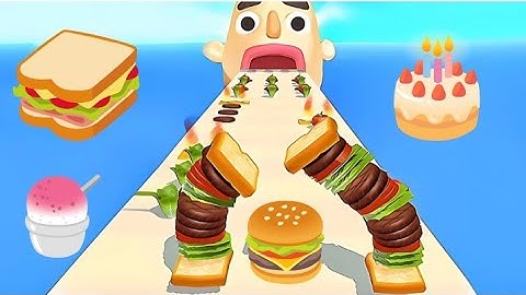 Sandwich Runner - SpeedRun All Levels Gameplay Walkthrough Android,ios New Update Ep 1 to 10