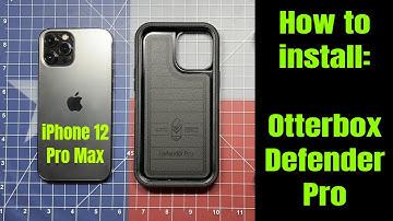 Otterbox Defender Pro for iPhone 12 Pro Max : How To Install