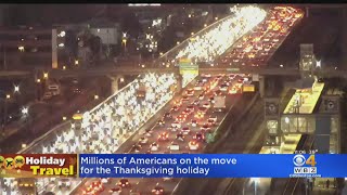 Thanksgiving travel ramping up with heavy traffic on highways