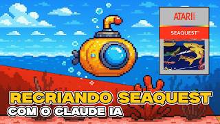 RECriando um grande clássico do Atari usando o CLAUDE IA GRATUITO! #claude #claudeia #iagratuita