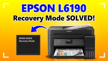 How to Fix Epson L6190 Recovery Mode Error | Step-by-Step Solution (2025)
