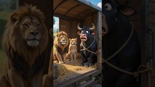 😱 Lion & Lioness Near a Moving Train... What Happened Next Will Surprise You! 🦁🚂🔥 #lionhead